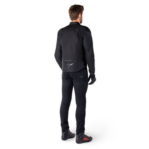 ALPINESTARS T-JAWS V4 WATERPROOF – MOTOCYKLOVÁ BUNDA NA CESTNÚ JAZDU (ČIERNA/ČIERNA) 2026
