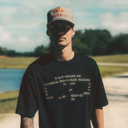 ALPINESTARS INFINITY OVERSIZED CSF – VOĽNOČASOVÉ MOTO TRIČKO (ČIERNA)
