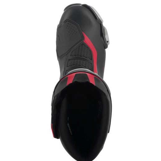 TOPÁNKY SMX-6 3, ALPINESTARS (ČERNÁ/STŘÍBRNÁ/ČERVENÁ) 2025