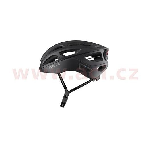 CYKLO PŘILBA S HEADSETEM R1 EVO, SENA (MATNÁ ČERNÁ)