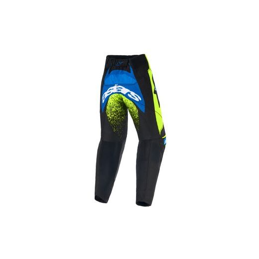 ALPINESTARS RACER NOMUR KIDS – DETSKÉ MOTOKROSOVÉ NOHAVICE NA MX A ENDURO (TMAVO MODRÁ/ŽLTÁ FLUO/ČIERNA) 2026