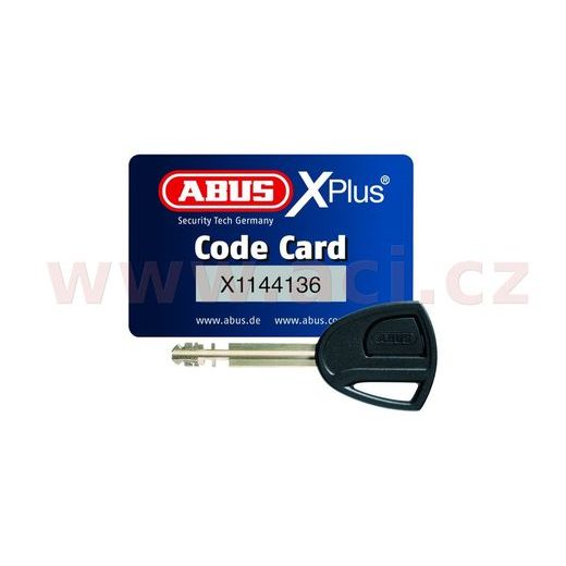 ZÁMOK NA KOTÚČOVOU BRZDU GRANIT SLEDG GRIP (HRÚBKA STRMEŇA 13 MM), ABUS (ČERVENÝ)