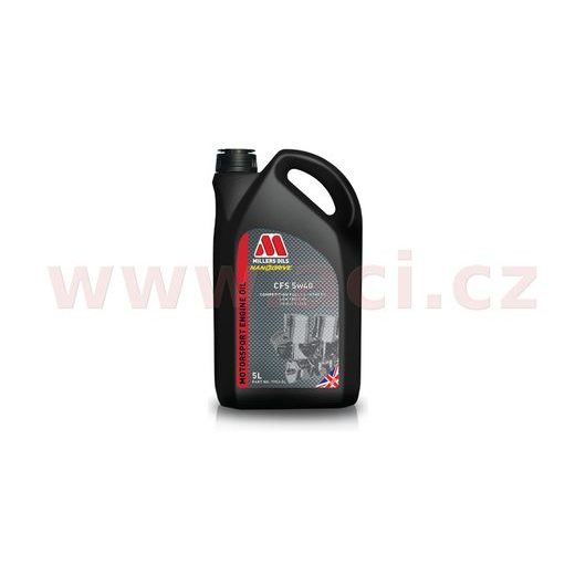 MILLERS OILS CFS 5W40, PLNE SYNTETICKÝ, TRIESTEROVÁ TECHNOLÓGIE, 5 L