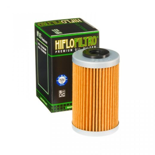 OLEJOVÝ FILTER HIFLOFILTRO HF655 SXF/EXCF 250 '06-'12, EXC450/500... (50)
