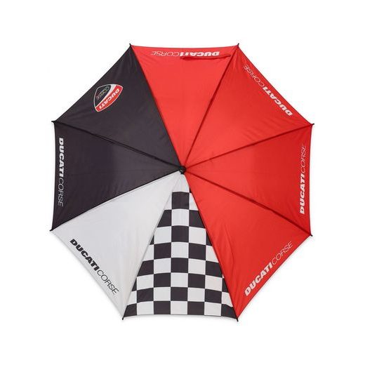 DÁŽDNIK DUCATI CORSE (ČERVENÁ,ČIERNA,BIELA)