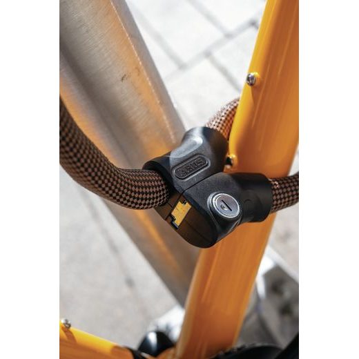 REŤAZOVÝ ZÁMOK INFINITY LOOP (DĹŽKA 140 CM) ORANŽOVÝ, ABUS