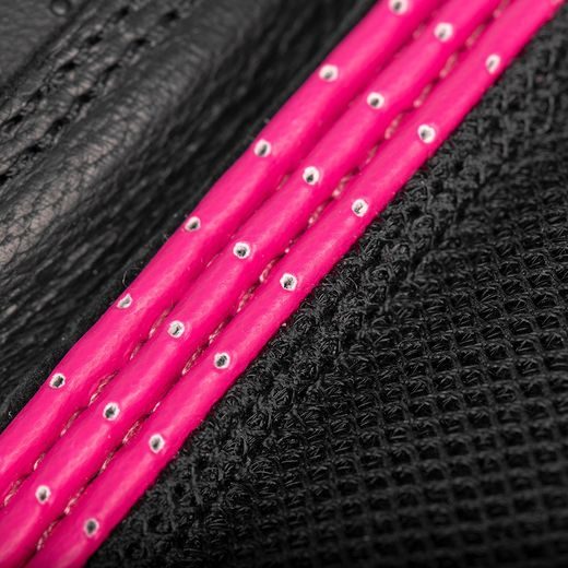 RUKAVICE RP-6S, OXFORD, DÁMSKE (ČERNÁ/BÍLÁ/RŮŽOVÁ)