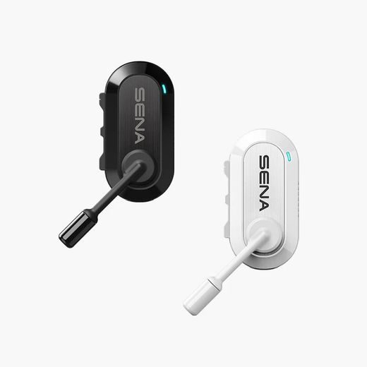 MESH HANDSFREE HEADSET BIKOM 20, SENA (ČIERNY + BIELY, SADA 2 JEDNOTEK)