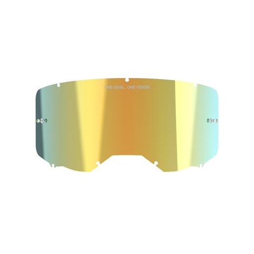 ALPINESTARS PLEXI PRE OKULIARE VISION 8/5/3 – NÁHRADNÉ SKLO (PLEXI) NA MOTOKROSOVÉ OKULIARE (ZRKADLOVÉ ZLATÉ)
