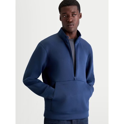 ALPINESTARS APERA HALF-ZIP – VOĽNOČASOVÁ MOTO MIKINA (MODRÁ)