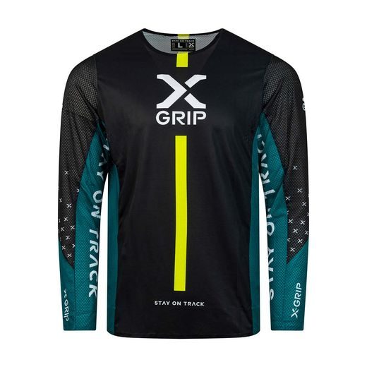 MOTOKROSOVÝ DRES X-GRIP TUNGSTEN – PETROLEJOVÁ