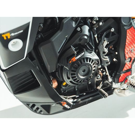 BOČNÝ KRYT MOTORA YAMAHA TENERE, RTECH (ČIERNY, PÁR)