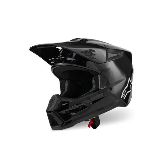 PRILBA SM3 SOLID, ALPINESTARS (ČIERNA) 2026
