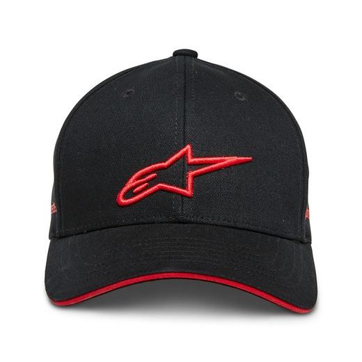 ŠILTOVKA ROSTRUM HAT, ALPINESTARS (ČERNÁ/ČERVENÁ)