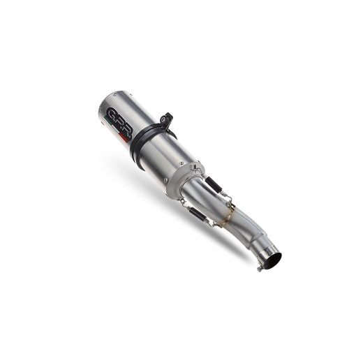 VÝFUK KOMPLETNÝ GPR ROAD-STRADA CO.Y.224.RACEDB.M3.INOX BRUSHED STAINLESS STEEL INCLUDING REMOVABLE DB KILLER