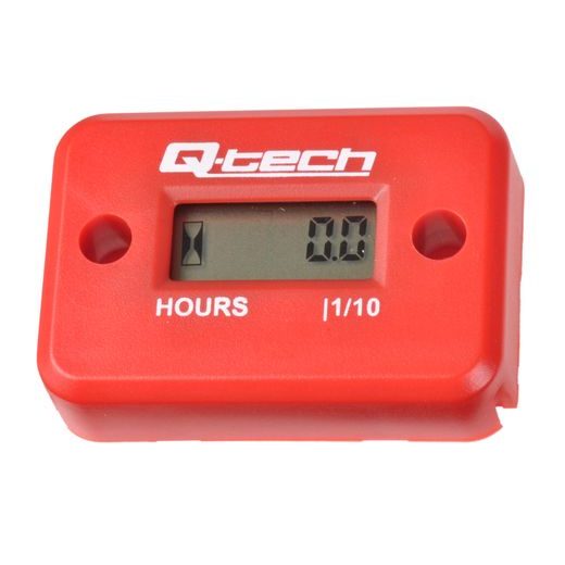 MERAČ MOTOHODÍN, Q-TECH (ČERVENÝ)