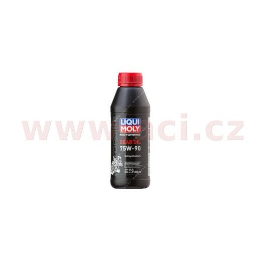 LIQUI MOLY MOTORBIKE GEAR OIL SAE 75W-90 - PLNĚ SYNTETICKÝ PŘEVODOVÝ OLEJ 500 ML