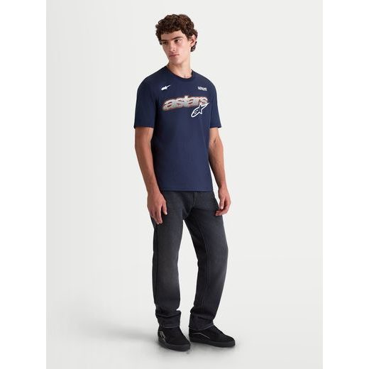 ALPINESTARS CYPRESS CSF – VOĽNOČASOVÉ MOTO TRIČKO (MODRÁ)