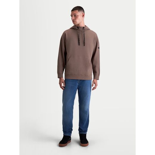 ALPINESTARS CAMINO TEXTURED OVERSIZED HOODIE – VOĽNOČASOVÁ MOTO MIKINA (SVETLO HNEDÁ)
