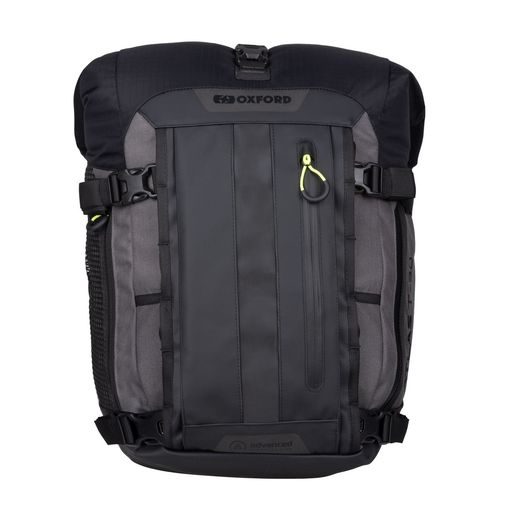 BRAŠNA NA SEDADLO SPOLUJEZDCE ATLAS T-30 ADVANCED TOURPACK, OXFORD (SIVÁ, OBJEM 30 L)