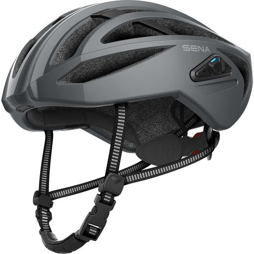 CYKLO PRILBA S HEADSETOM R2 EVO, SENA (MATNÁ SIVÁ)
