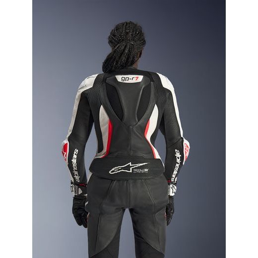 DVOUDÍLNÁ KOMBINÉZA STELLA GP-R7, ALPINESTARS, DÁMSKE (ČIERNA/BIELA/ČERVENÁ FLUO) 2026
