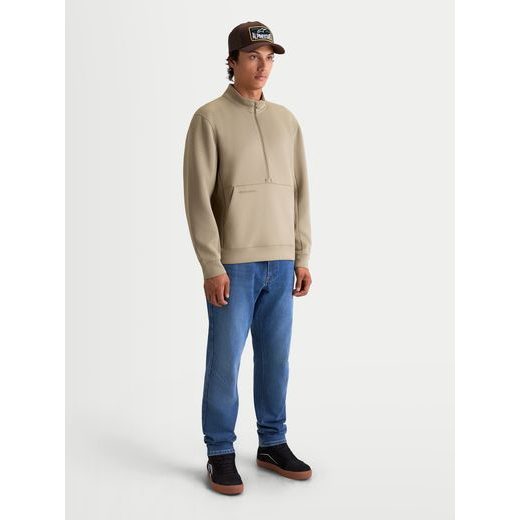 ALPINESTARS APERA HALF-ZIP – VOĽNOČASOVÁ MOTO MIKINA (PIESKOVÁ)