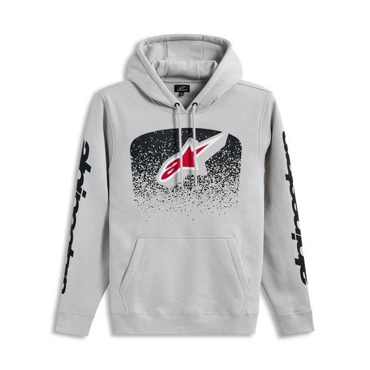 ALPINESTARS OBSESSED HOODIE – VOĽNOČASOVÁ MOTO MIKINA (SIVÁ)