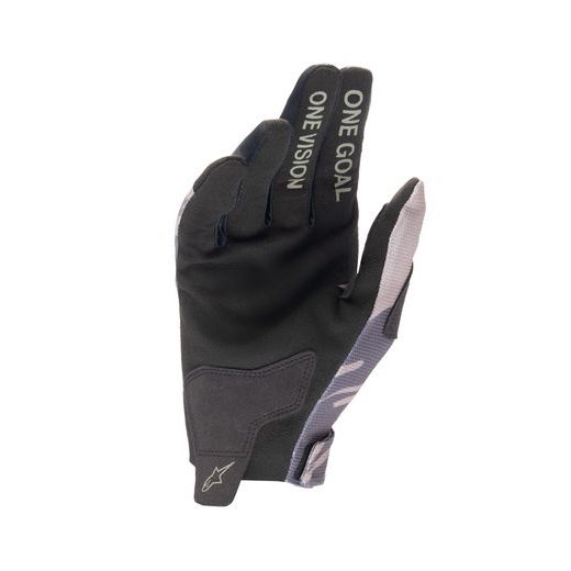 RUKAVICE RADAR, ALPINESTARS, DETSKÉ (ZELENÁ CAMO/HNEDÁ)