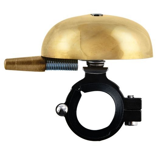 ZVONEK NA KOLESO CLASSIC PING BRASS BELL, OXFORD (ZLATÝ PLÁŠŤ)