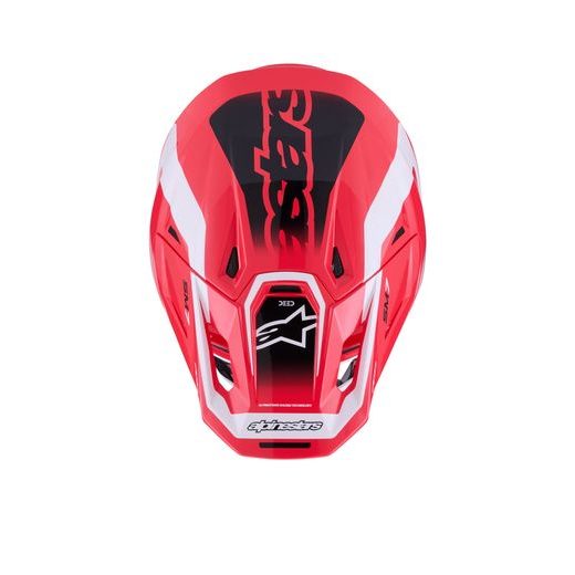 PRILBA SM7 DEED, ALPINESTARS (ČERVENÁ/ČERNÁ/BÍLÁ) 2026