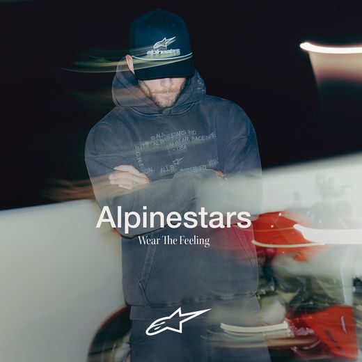 ALPINESTARS INFINITE WASHED OVERSIZED HOODIE – VOĽNOČASOVÁ MOTO MIKINA (SEPRANÁ ČIERNA)