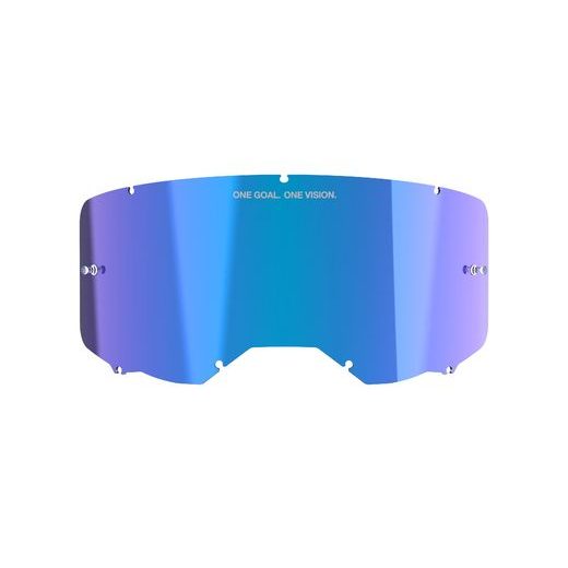 ALPINESTARS PLEXI PRE OKULIARE VISION 8/5/3 – NÁHRADNÉ SKLO (PLEXI) NA MOTOKROSOVÉ OKULIARE (ZRKADLOVÉ MODRÉ)