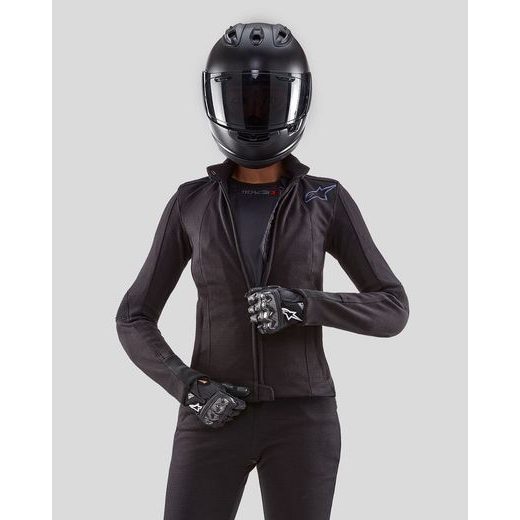 ALPINESTARS AIRBAGOVÁ VESTA STELLA TECH-AIR®3 SYSTÉM – AIRBAGOVÝ SYSTÉM NA MOTORKU (ČIERNA/TMAVO SIVÁ)