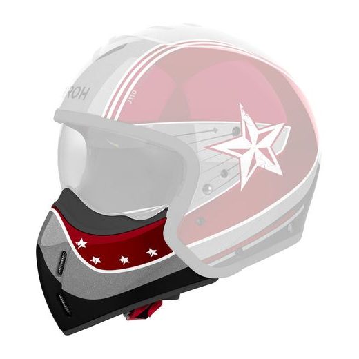 BRADOVÝ CHRÁNIČ PRO PŘILBU J110, AIROH (COMMAND - RUDÝ LESKLÝ)