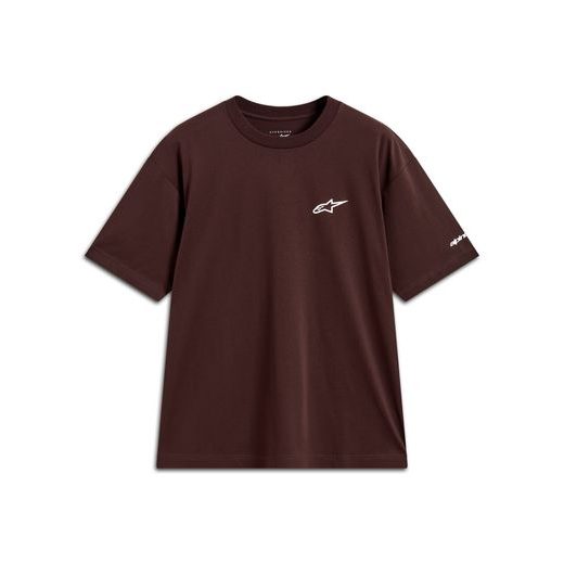 ALPINESTARS MANDATE OVERSIZED CSF – VOĽNOČASOVÉ MOTO TRIČKO (HNEDÁ)