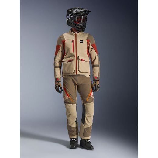 ALPINESTARS MAXDURA DRYSTAR XF – MOTOCYKLOVÁ BUNDA NA CESTNÚ JAZDU (HNEDÁ/ORANŽOVÁ) 2026