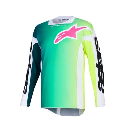 ALPINESTARS RACER PORTL – MOTOKROSOVÝ DRES NA MX A ENDURO (ZELENÁ/BIELA/ČIERNA) 2026