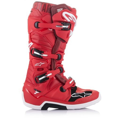 TOPÁNKY TECH 7 2022, ALPINESTARS (ČERVENÁ)