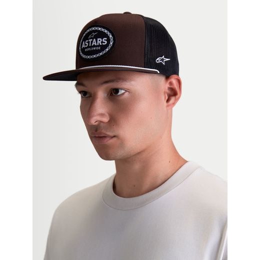ALPINESTARS HOTLINK TRUCKER – VOĽNOČASOVÁ ŠILTOVKA (HNEDÁ/ČIERNA)