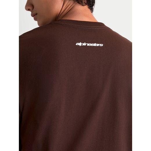 ALPINESTARS PRELUDE OVERSIZED CSF – VOĽNOČASOVÉ MOTO TRIČKO (HNEDÁ)