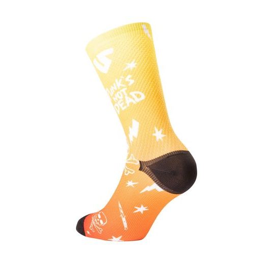 PONOŽKY PUNK'S NOT DEAD 2022, UNDERSHIELD (ŽLUTÁ)