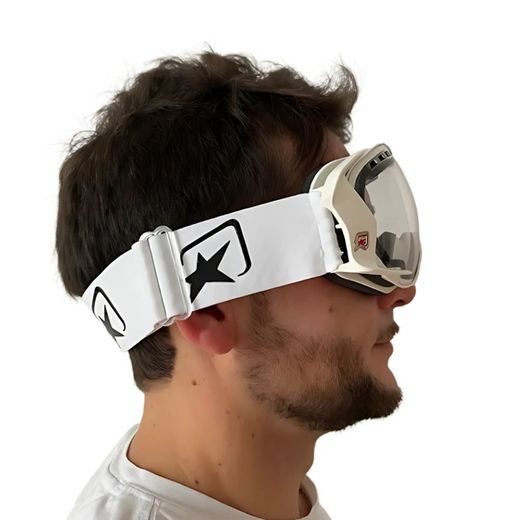 OKULIARE ARIETE MANTIS POLERIX 13940-PTBB BIELA WHITE CLAWS, CLEARS LENS