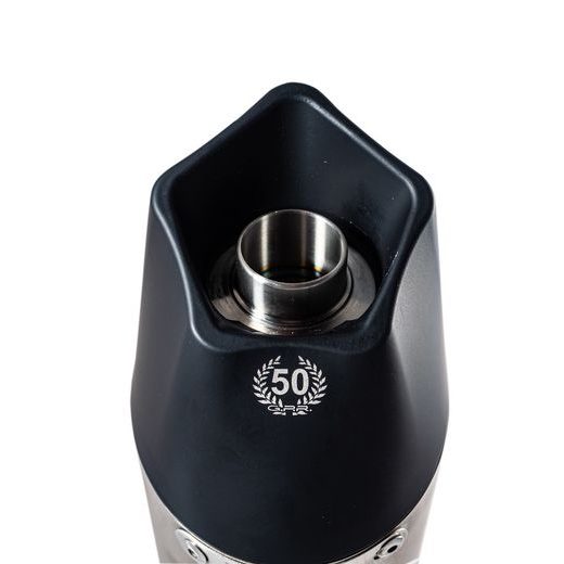 SLIP-ON EXHAUST GPR GPE ANN. H.149.GPAN.TO BRUSHED TITANIUM INCLUDING REMOVABLE DB KILLER AND LINK PIPE