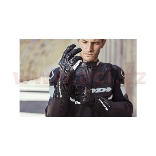 RUKAVICE CARBO 5, SPIDI (ČIERNE)