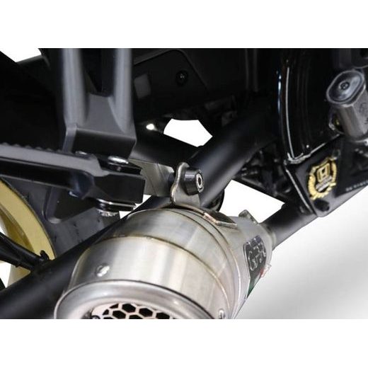 KONCOVKA VÝFUKU SLIP-ON GPR POWERCONE EVO H.267.PCEV BRUSHED STAINLESS STEEL INCLUDING REMOVABLE DB KILLER AND LINK PIPE