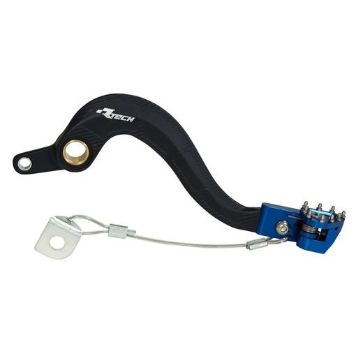 BRZDOVÝ PEDÁL HLINÍKOVÝ YAMAHA, RTECH (ČIERNO-MODRÝ)