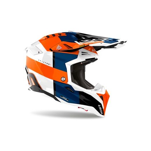 PRILBA AVIATOR 3 MONARCH, AIROH (ORANŽOVÁ LESKLÁ) 2025