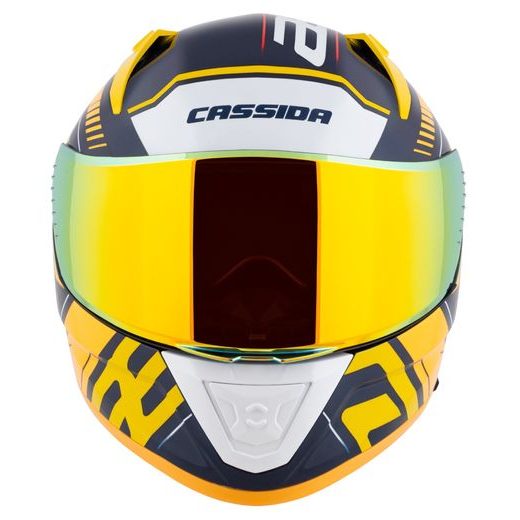 PRILBA AERO DROME, CASSIDA (MODRÁ/ŽLUTÁ FLUO/ORANŽOVÁ/ČERVENÁ/SVĚTLE MODRÁ/BÍLÁ) 2023