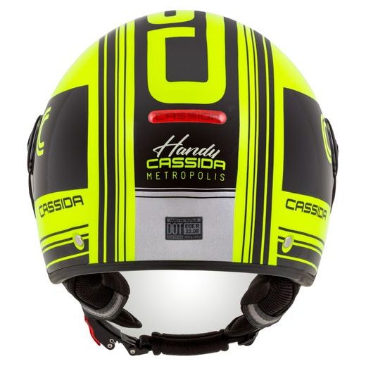 PŘILBA HANDY METROPOLIS SAFETY, CASSIDA (ŽLUTÁ FLUO/ČERNÁ/REFLEXNÍ ŠEDÁ) 2023
